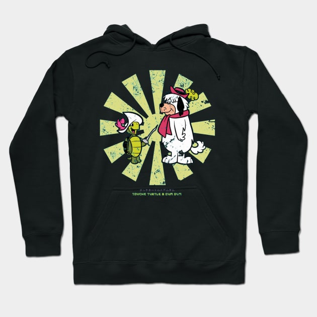 Touche Turtle And Dum Dum Retro Japanese Hoodie by box2boxxi